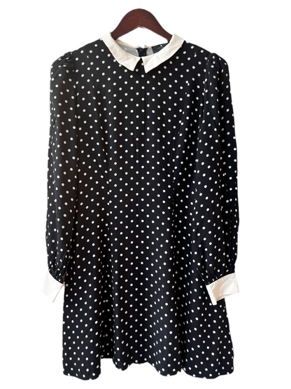 Lisa Perry Circa 2018 Barney’s New York Polkadot Collared Dress