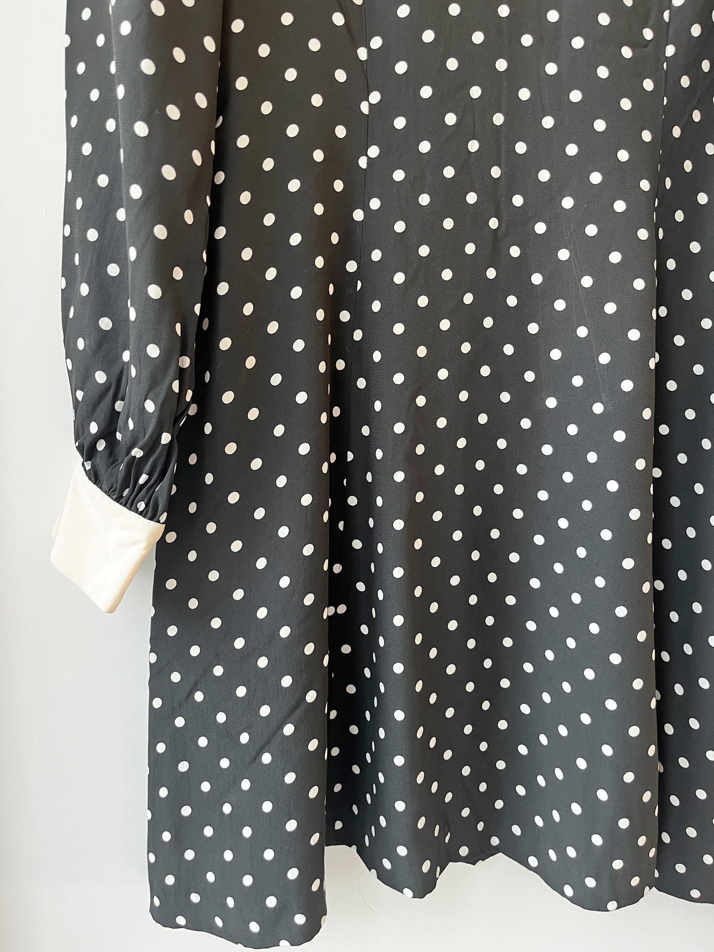 Lisa Perry Circa 2018 Barney’s New York Polkadot Collared Dress