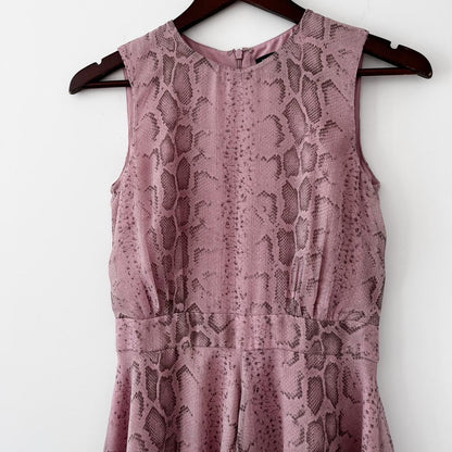 French Connection Blush Snake Print Dress