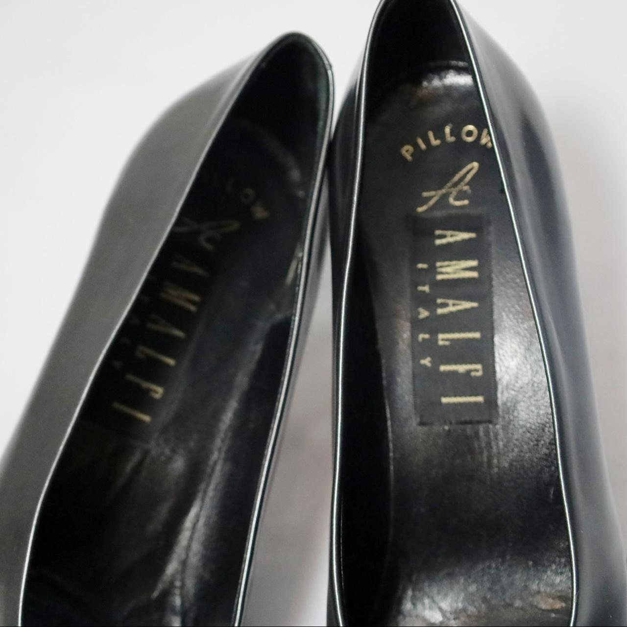 Metallic Silver Retro Vintage Pumps  Made in Italy size 9