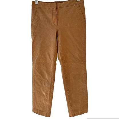 Theory Khaki Tailor-Fit Chino Trousers