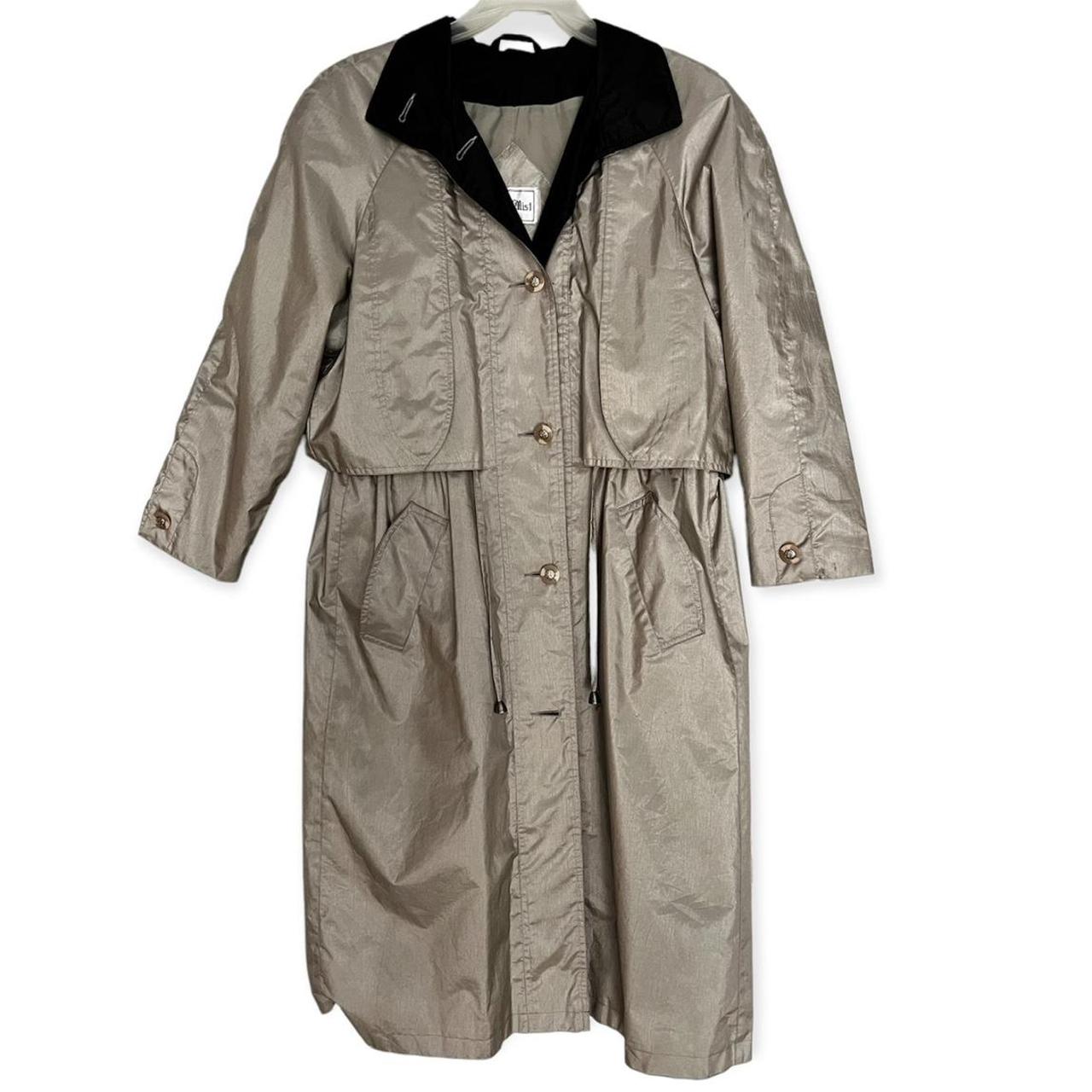 British Mist Long Trench | Water Repellent Monochromatic Trench Coat